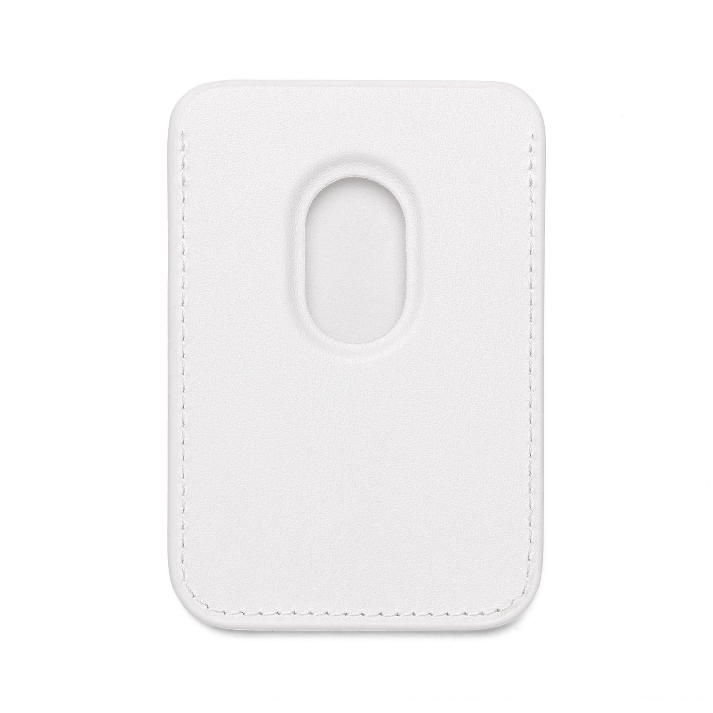 MagSafe Vegan Wallet — Black Skeleton Key & Lock Diamond Design