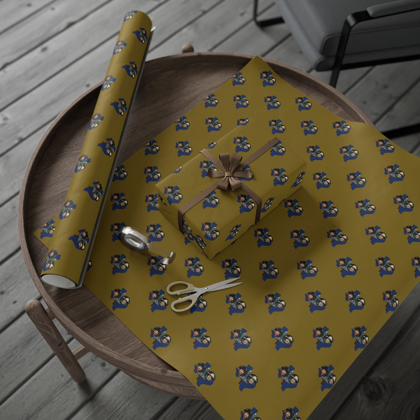Shotgun Willie wrapping paper