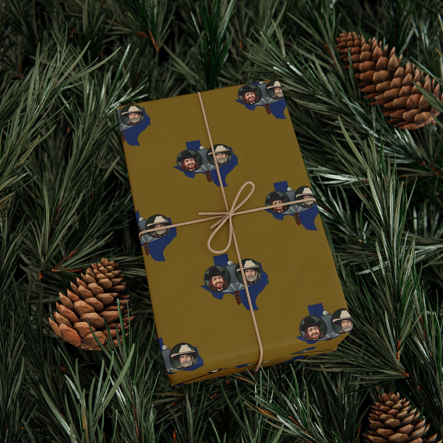 Shotgun Willie wrapping paper