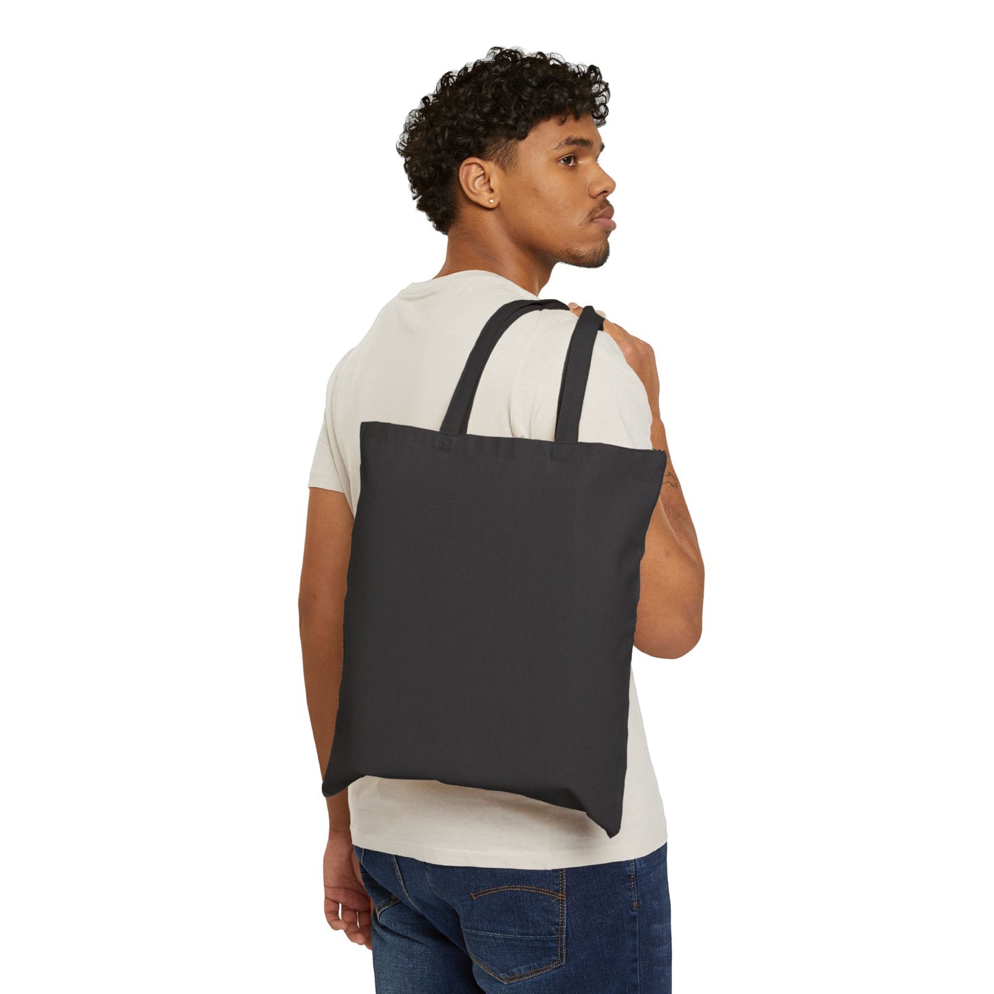 Canvas Tote Bag — Retro Waylon Jennings Graphic