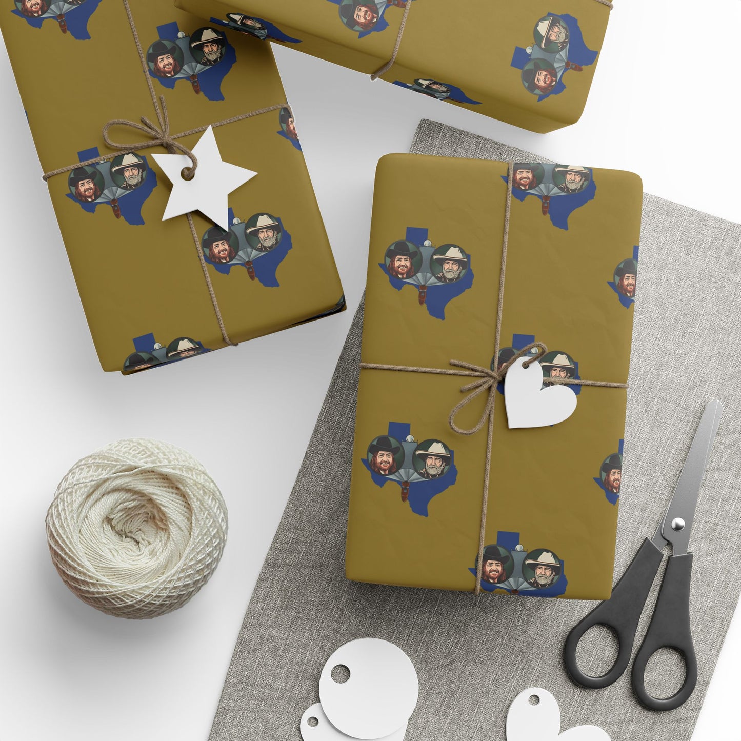 Shotgun Willie wrapping paper