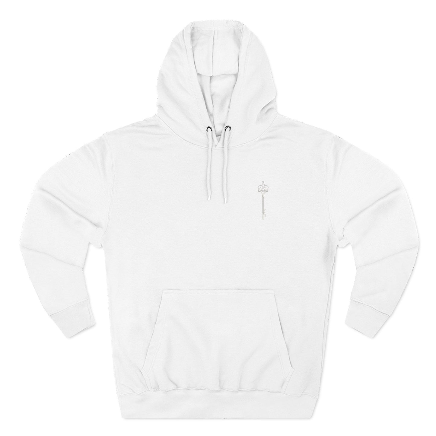 Skeleton key Three-Panel Fleece Hoodie