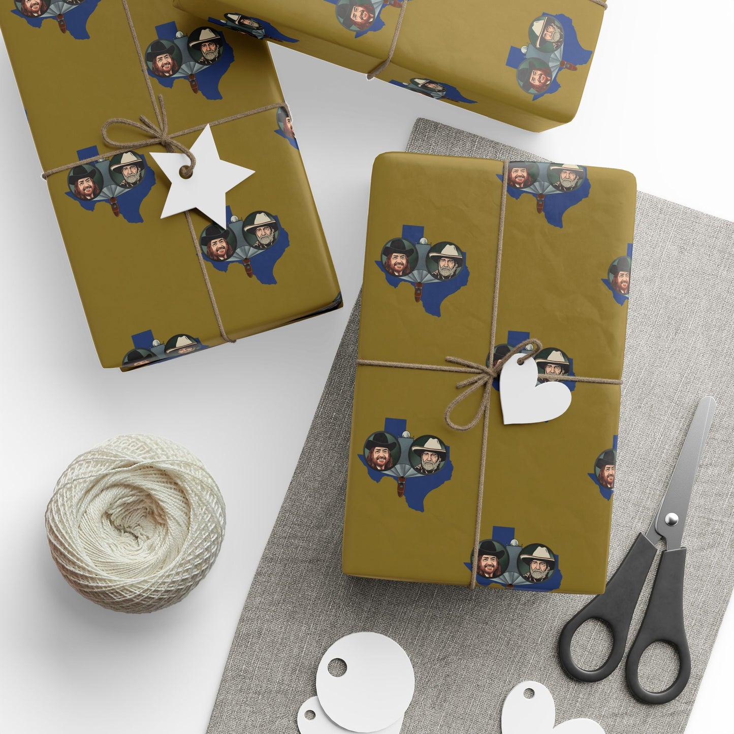Shotgun Willie wrapping paper