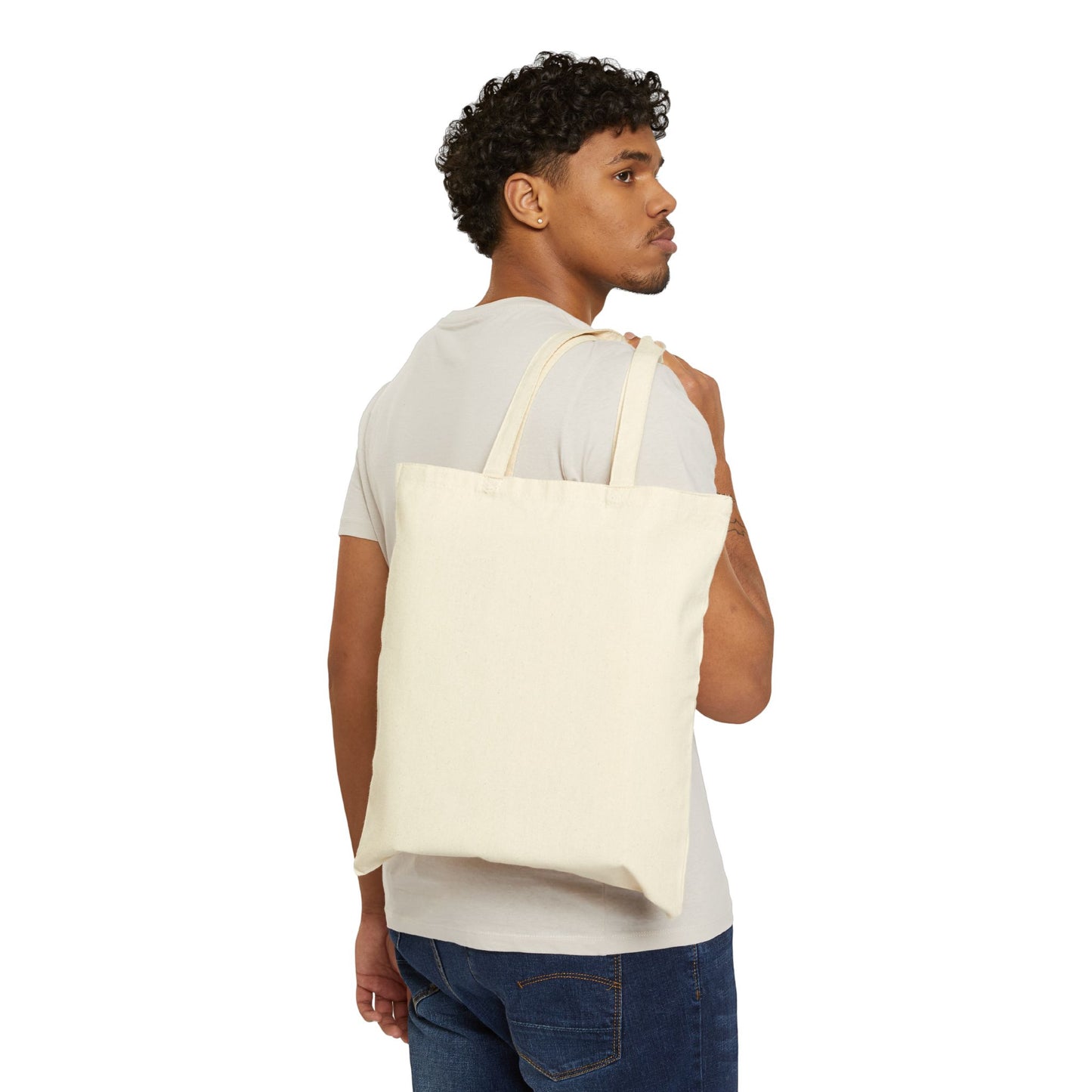 Canvas Tote Bag — Retro Waylon Jennings Graphic