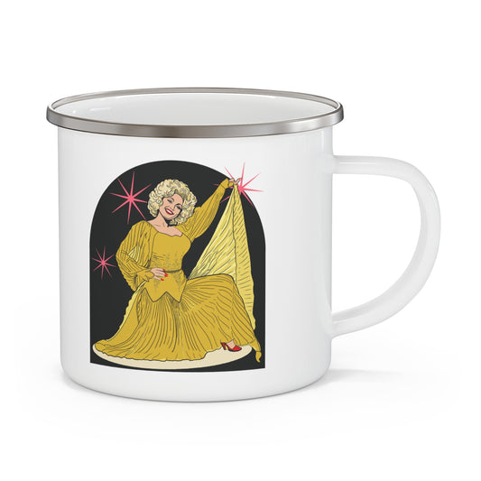 Dolly Parton Camping Mug